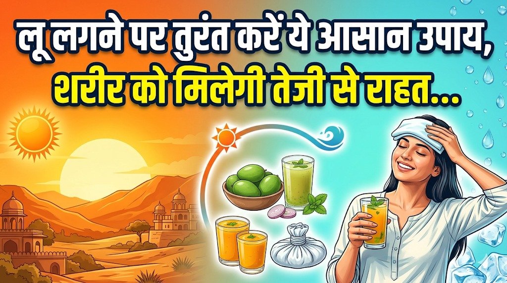 लू लगने पर तुरंत करें ये आसान उपाय, शरीर को मिलेगी तेजी से राहत