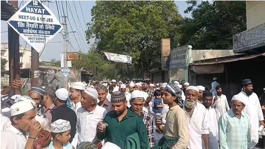 रुड़की में ईदुल अज़हा पर उमड़ा आस्था का सैलाब, हजारों लोगों ने अदा की नमाज़