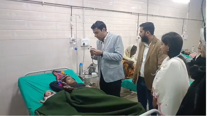 सहारा नर्सिंग होम का उद्घाटन, जरूरतमंद मरीजों को बेहतर इलाज देने का संकल्प
